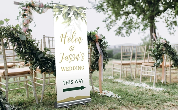 Wedding banner