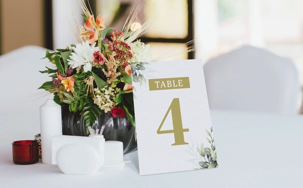 Wedding table name